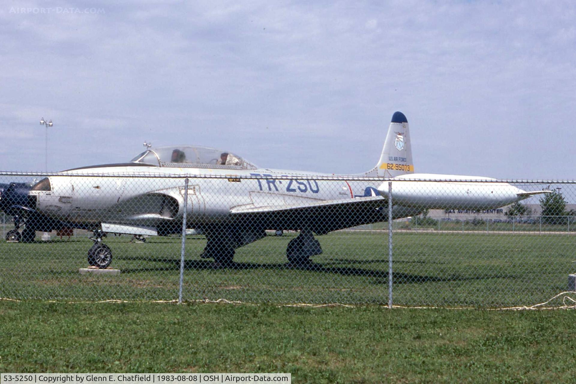 53-5250, 1953 Lockheed T-33A-1-LO Shooting Star C/N 580-8589, T-33A at the EAA Museum