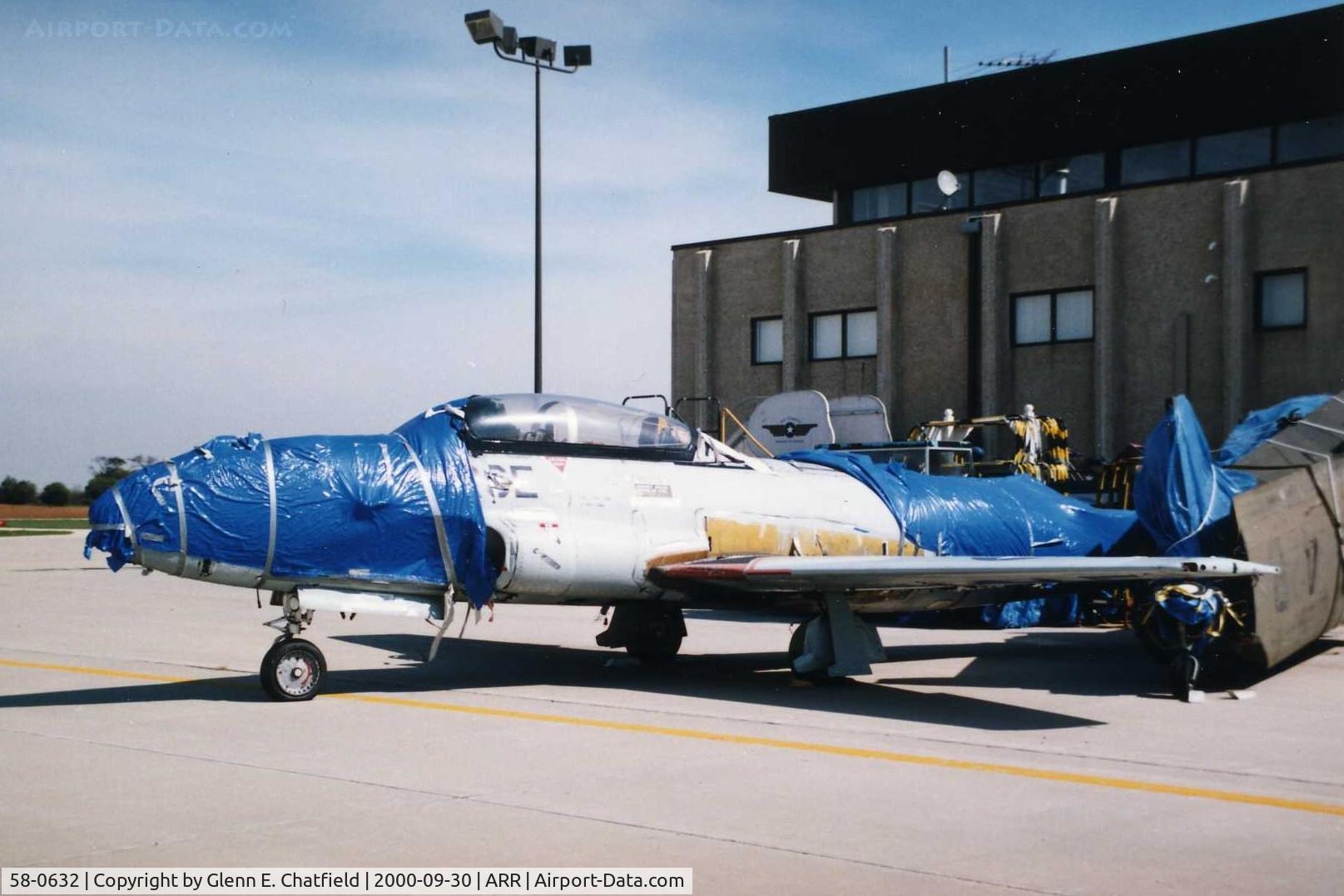 58-0632, 1958 Lockheed T-33A-5-LO Shooting Star C/N 580-1681, T-33A at the Air Classics Museum