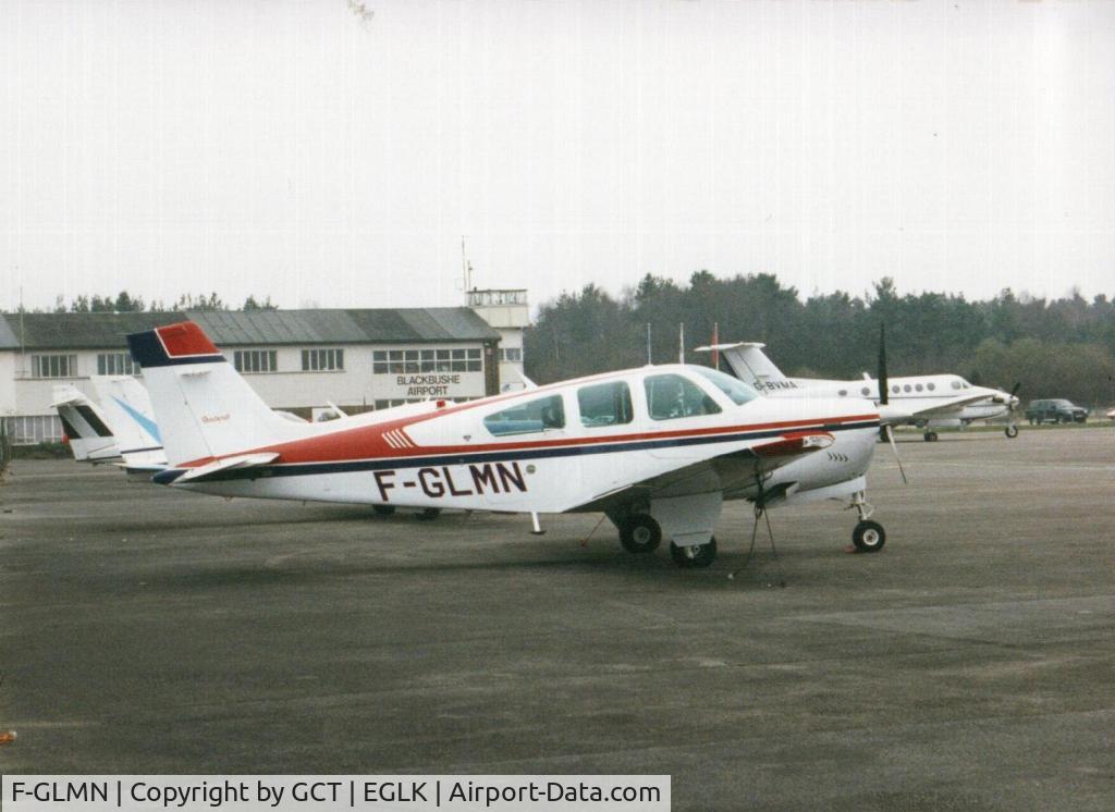 F-GLMN, Beech F33A Bonanza C/N CE-1728, An old photo at Blackbushe