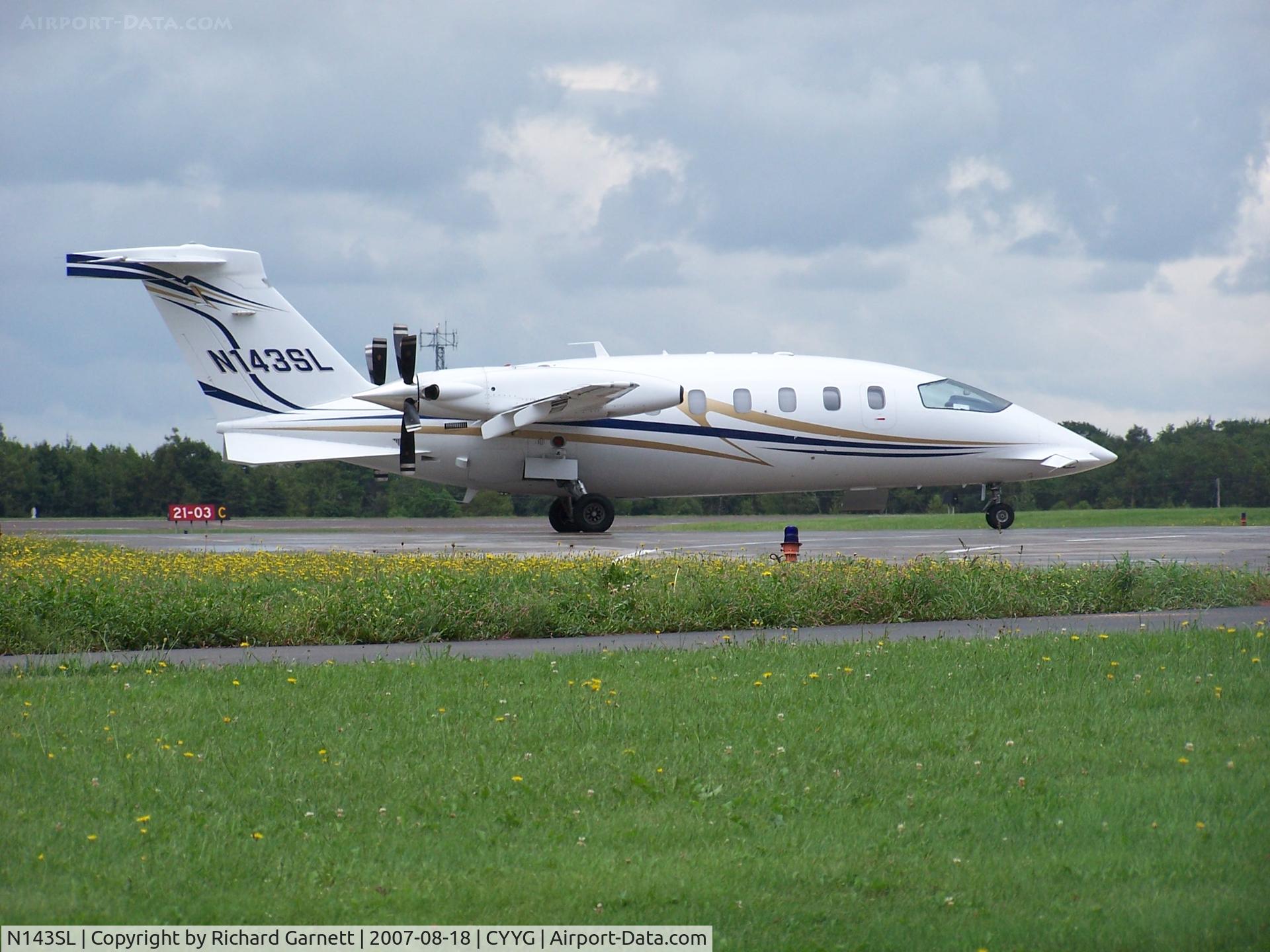 N143SL, 2005 Piaggio P-180 Avanti II C/N 1109, Charlottetown
