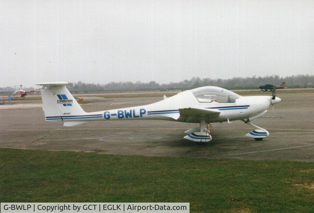 G-BWLP, 1996 HOAC DV-20 Katana C/N 20141, An old photo at Blackbushe
