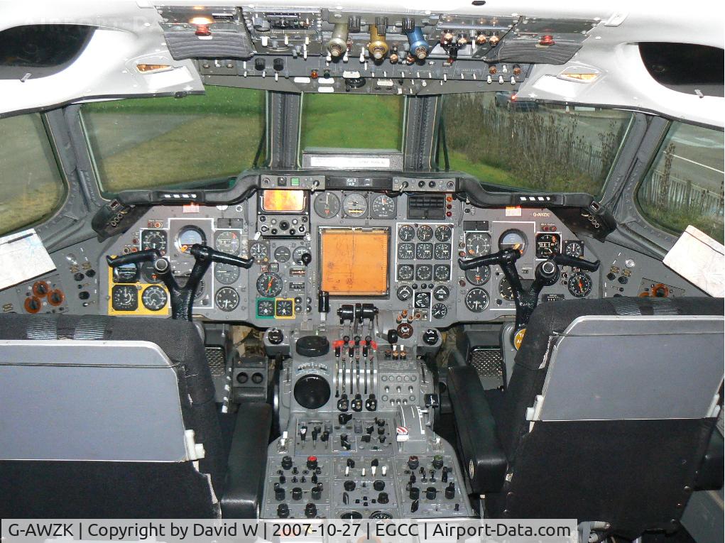 G-AWZK, 1971 Hawker Siddeley HS-121 Trident 3B-101 C/N 2312, On display