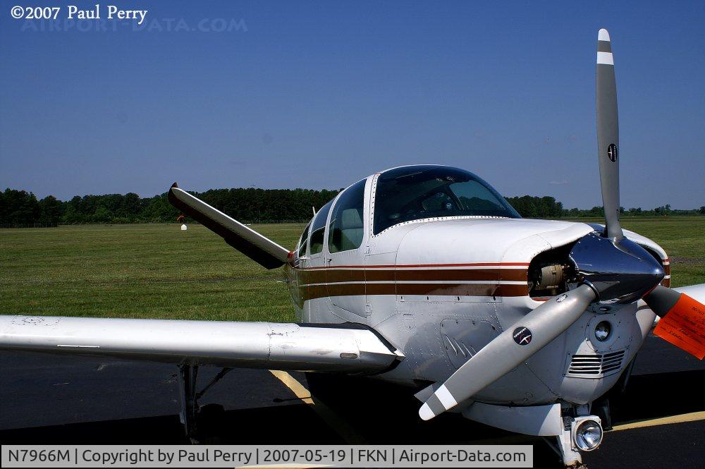 N7966M, 1966 Beech V35 Bonanza C/N D-8258, So many years, and still so few use the V tail design