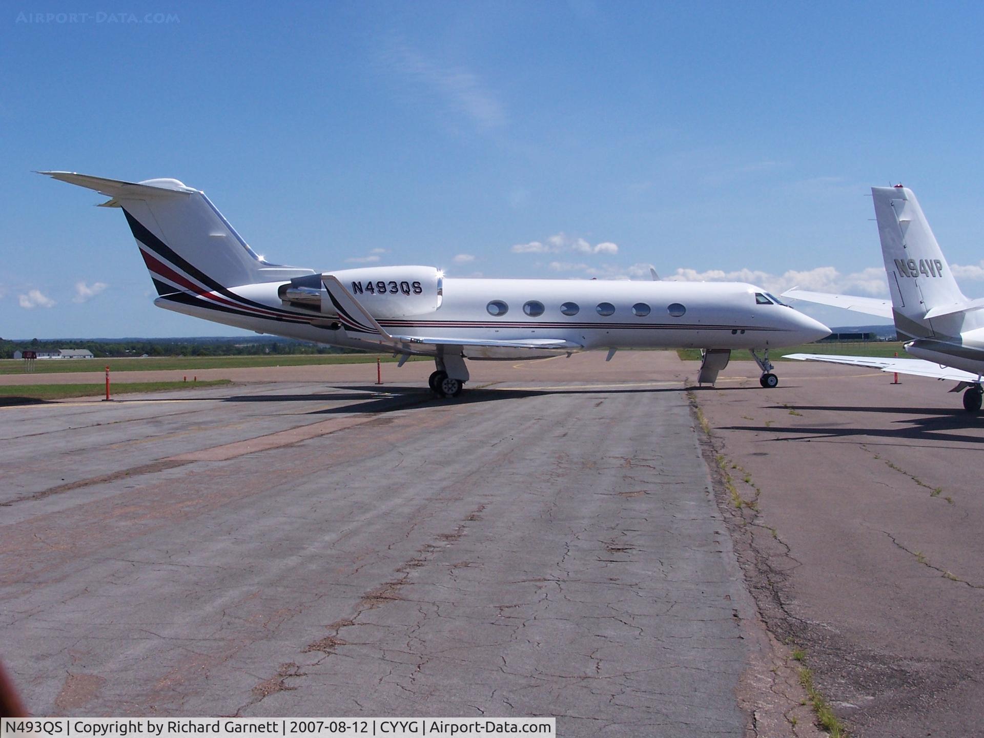 N493QS, 1996 Gulfstream Aerospace G-IV C/N 1293, Charlottetown