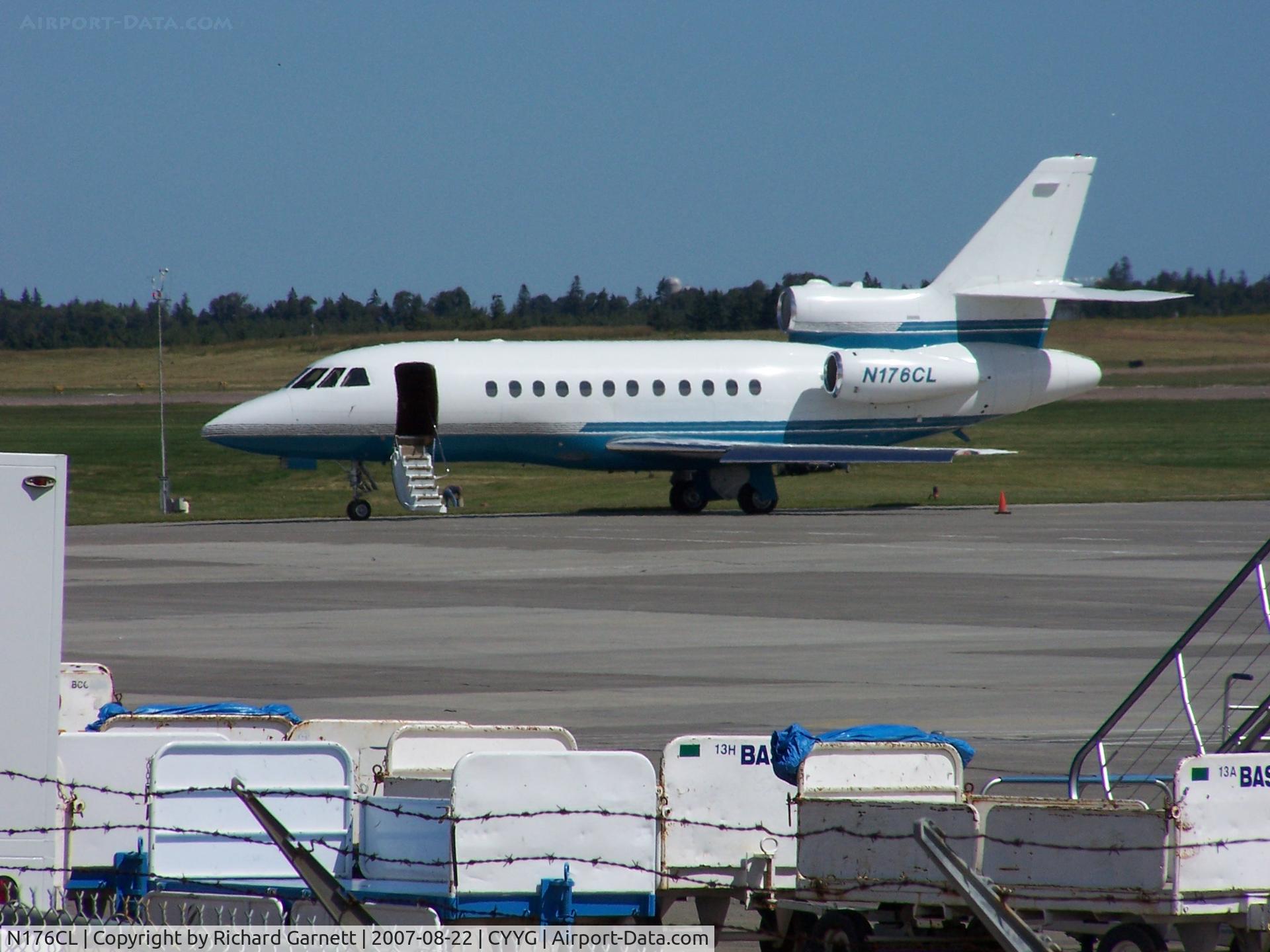 N176CL, 2002 Dassault Falcon 900EX C/N 110, Charlottetown