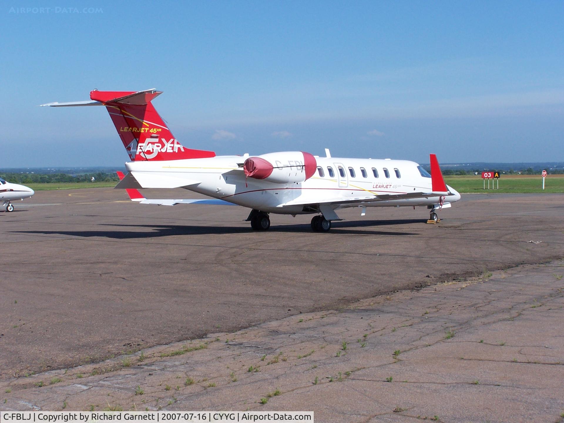 C-FBLJ, 2005 Learjet 45 C/N 45-270, 45th Anniversary scheme