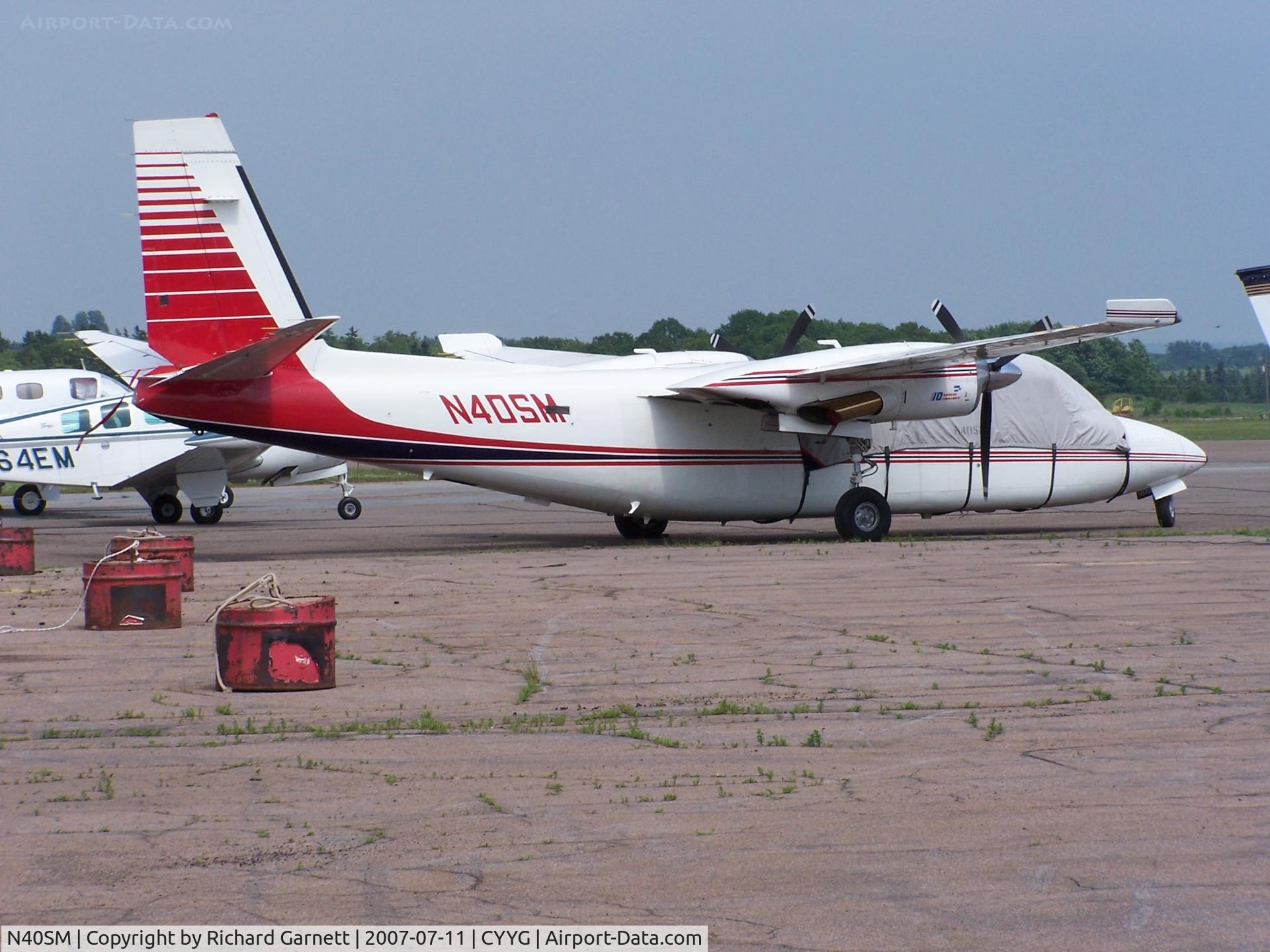 N40SM, 1979 Rockwell International 690B C/N 11559, Charlottetown
