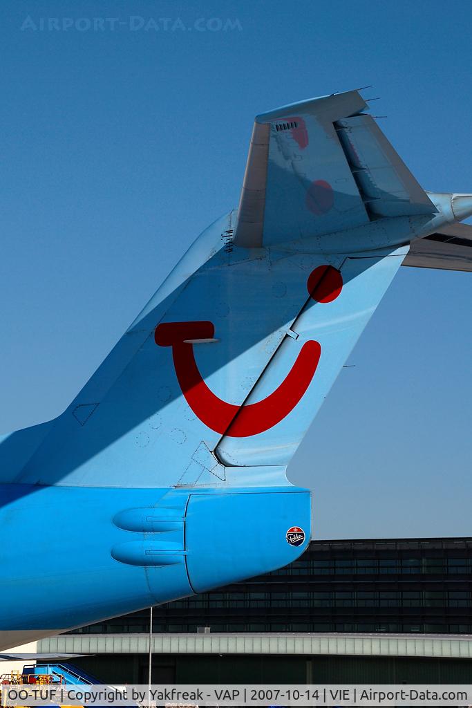 OO-TUF, 1991 Fokker 100 (F-28-0100) C/N 11373, Jetairfly Fokker 100