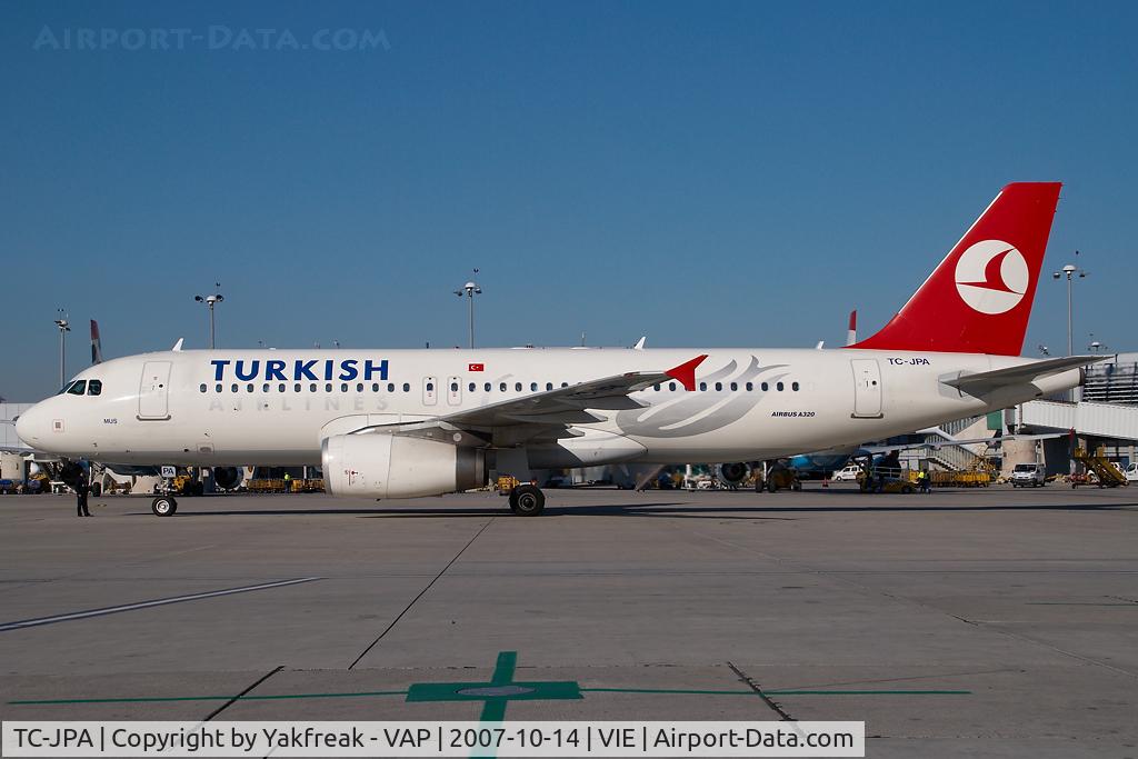 TC-JPA, 2005 Airbus A320-232 C/N 2609, Turkish Airlines Airbus A320