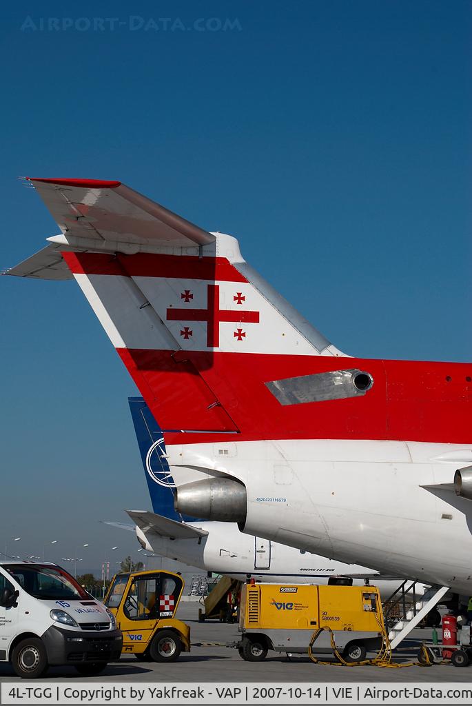 4L-TGG, 1991 Yakovlev Yak-42D C/N 4520423116579, Georgian Airlines Yakovlev 42