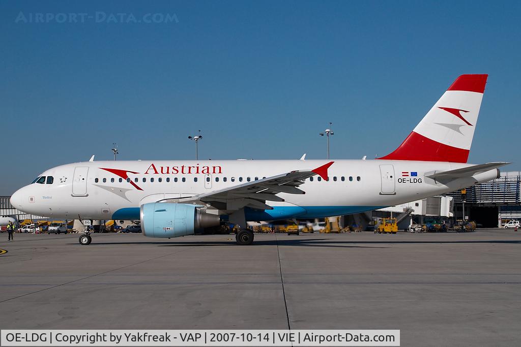 OE-LDG, 2006 Airbus A319-112 C/N 2652, Austrian Airlines Airbus 319