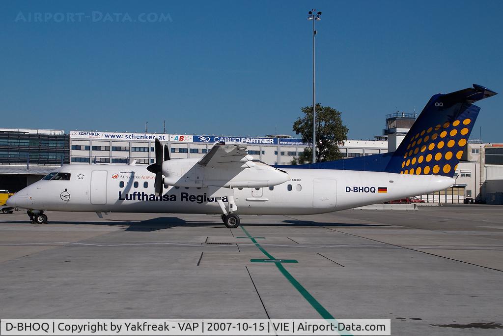 D-BHOQ, 2000 De Havilland Canada DHC-8-314 Dash 8 C/N 544, Augsburg Airways Dash 8-300