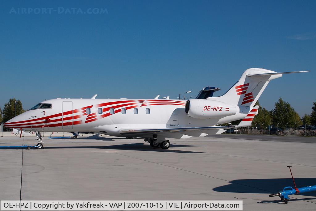OE-HPZ, 2005 Bombardier Challenger 300 (BD-100-1A10) C/N 20047, Canadair Challenger 300
