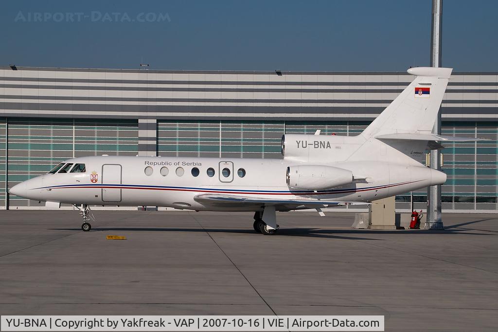 YU-BNA, 1981 Dassault Falcon 50 C/N 43, Government of Serbia Falcon 50