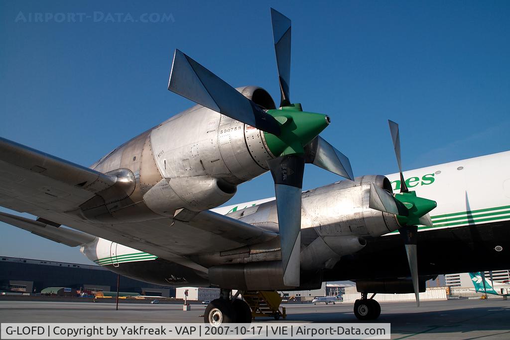 G-LOFD, 1961 Lockheed L-188C(F) Electra C/N 1143, Air Atlantic Lockheed Electra