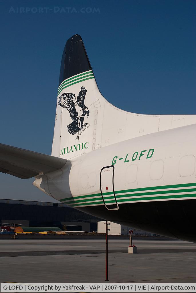 G-LOFD, 1961 Lockheed L-188C(F) Electra C/N 1143, Air Atlantic Lockheed Electra