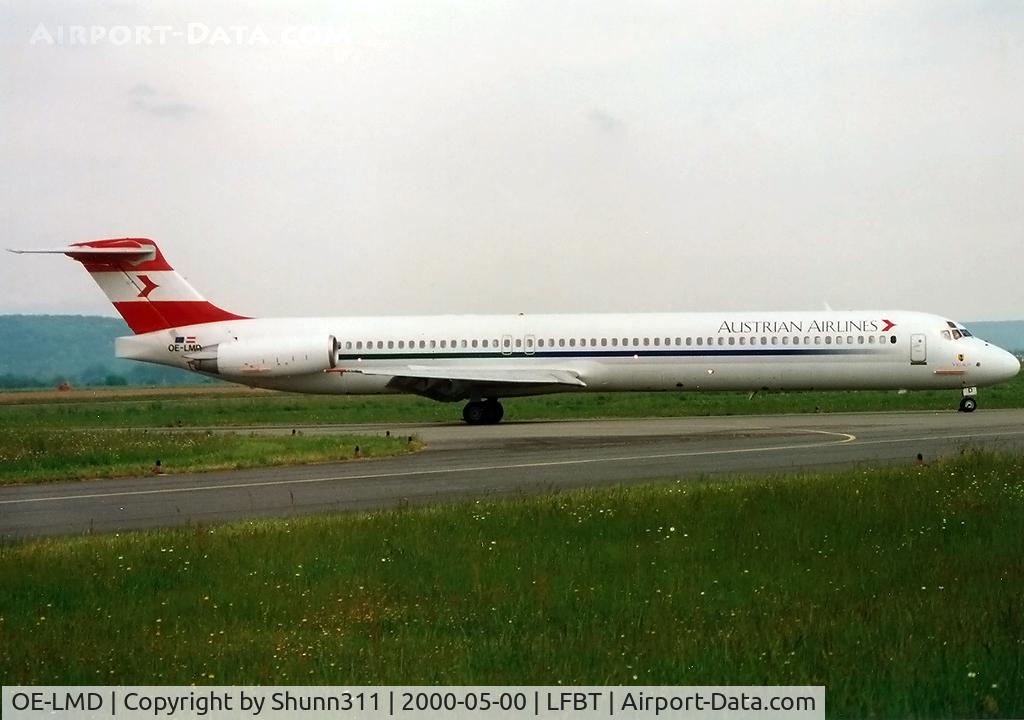 OE-LMD, 1990 McDonnell Douglas MD-83 (DC-9-83) C/N 49933, Taxiing to the terminal