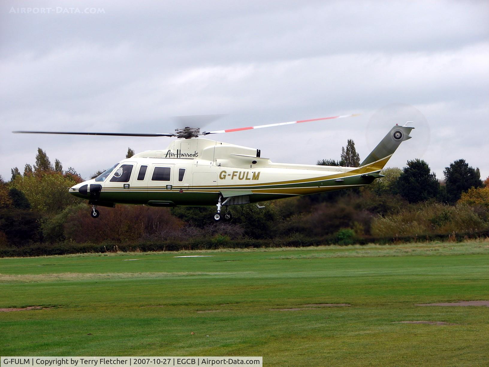 G-FULM, 2005 Sikorsky S-76C C/N 760583, Air Harrod's SK-76C