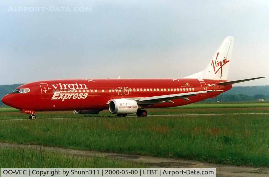 OO-VEC, 1996 Boeing 737-46M C/N 28549, Taxiing rwy 20 for departure