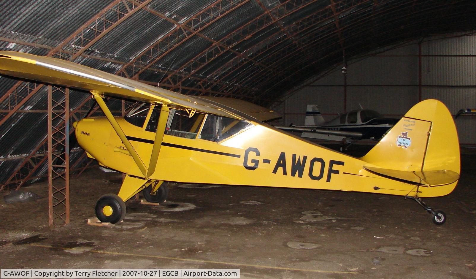G-AWOF, 1948 Piper PA-17 Vagabond C/N 15-227, 60 year old Vagabond