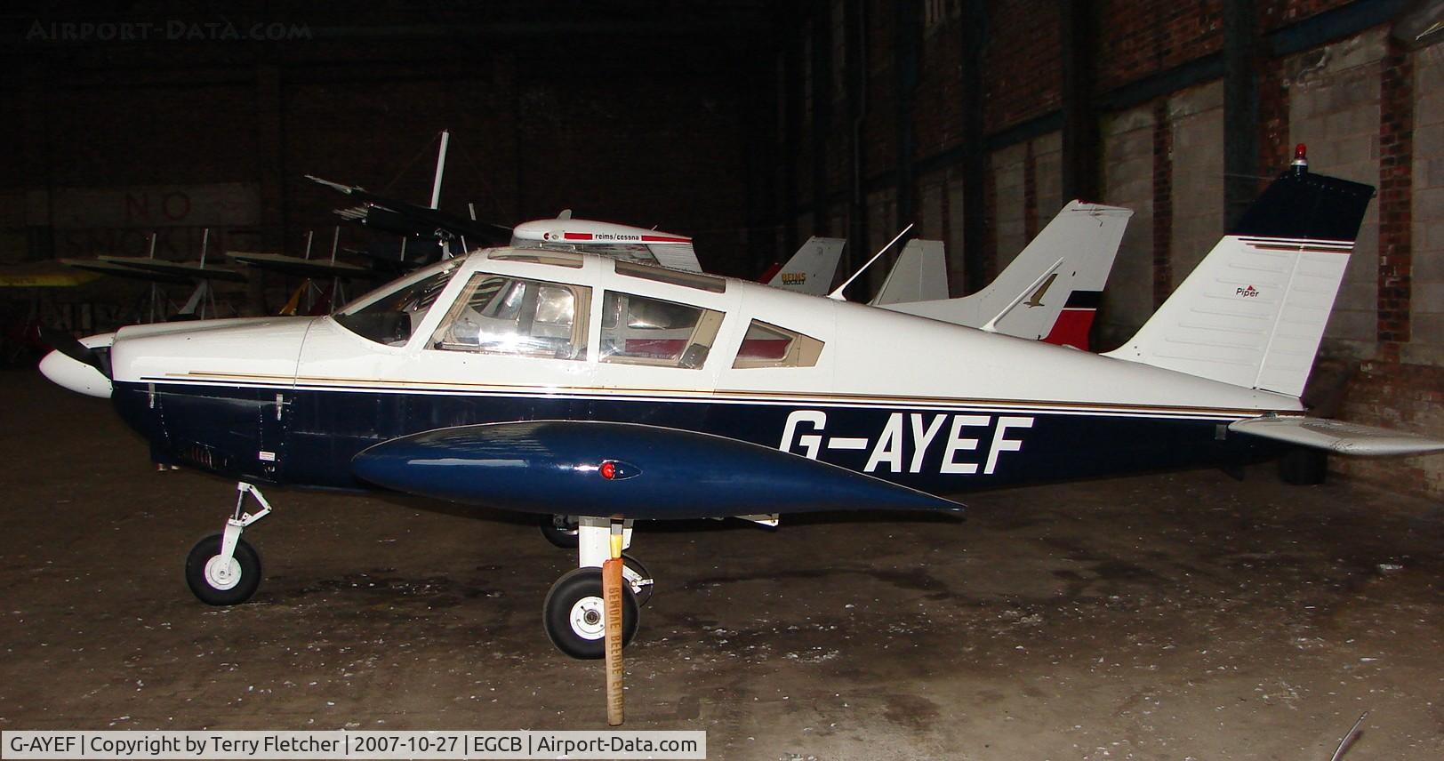 G-AYEF, 1970 Piper PA-28-180 Cherokee C/N 28-5815, Pa-28-180