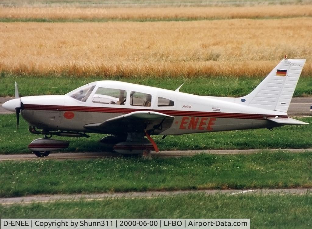 D-ENEE, Piper PA-28-181 Archer II C/N 2890070, Parked at the old light aviation apron...