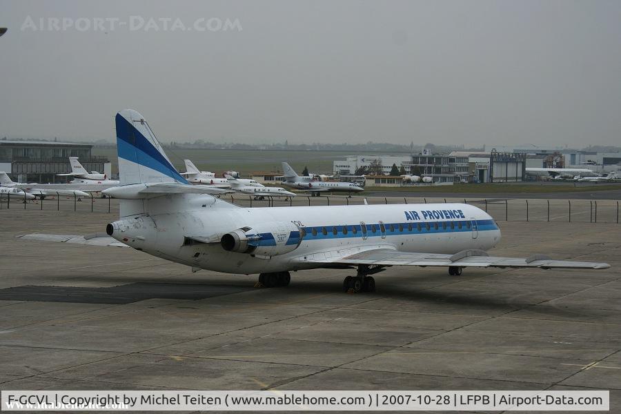 F-GCVL, 1972 Aerospatiale SE-210 Caravelle  12 C/N 273, F-GCVL wearing the colors of Air Provence now rests at the Musee de l'Air et de l'Espace