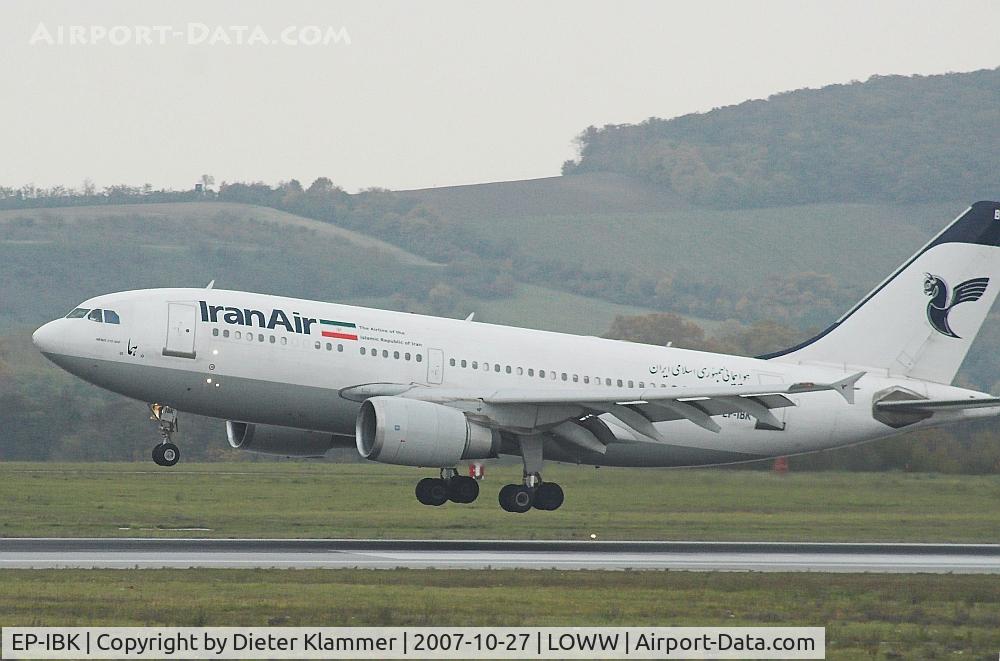 EP-IBK, 1993 Airbus A310-304 C/N 671, IRAN AIR A310