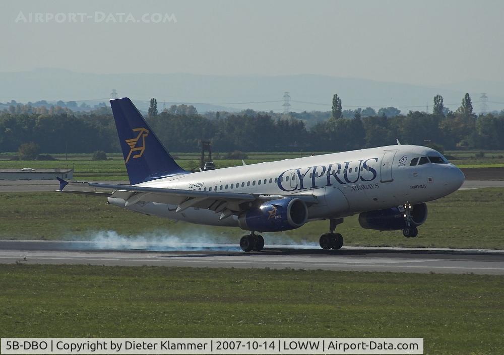 5B-DBO, 2002 Airbus A319-132 C/N 1729, CYPRUS AIR A319-132