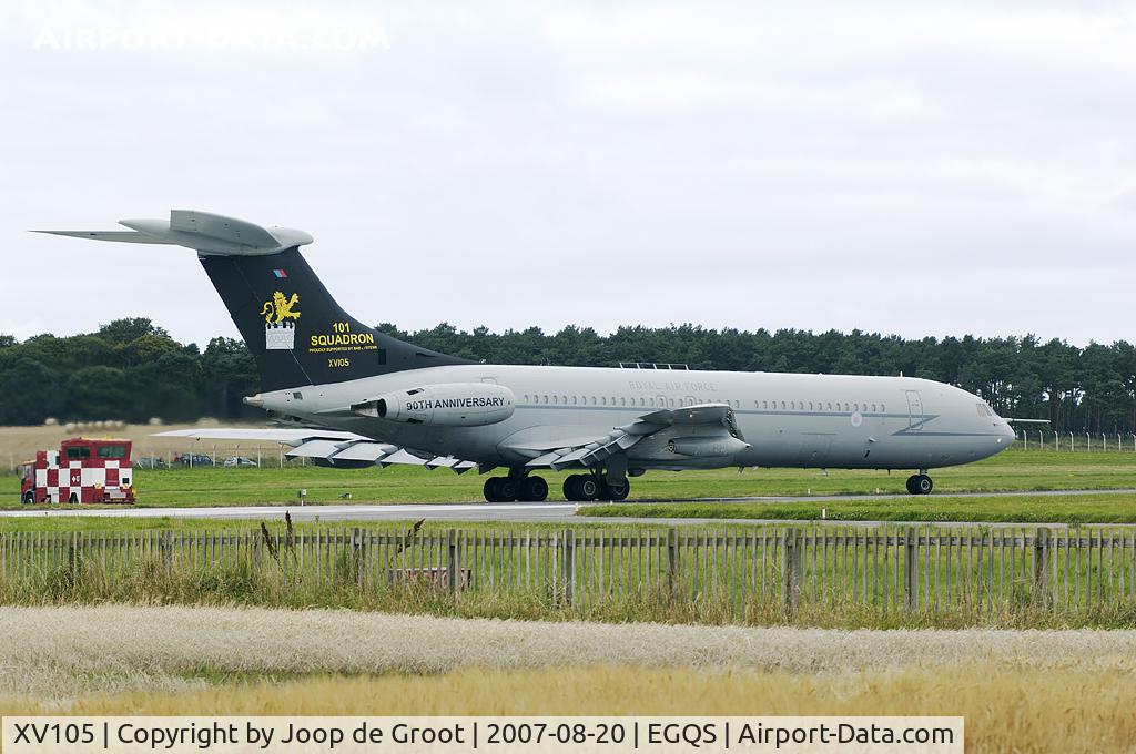 XV105, 1967 BAC Vickers VC10 C.1K C/N 835, 101 Sq 90st anniversary markings