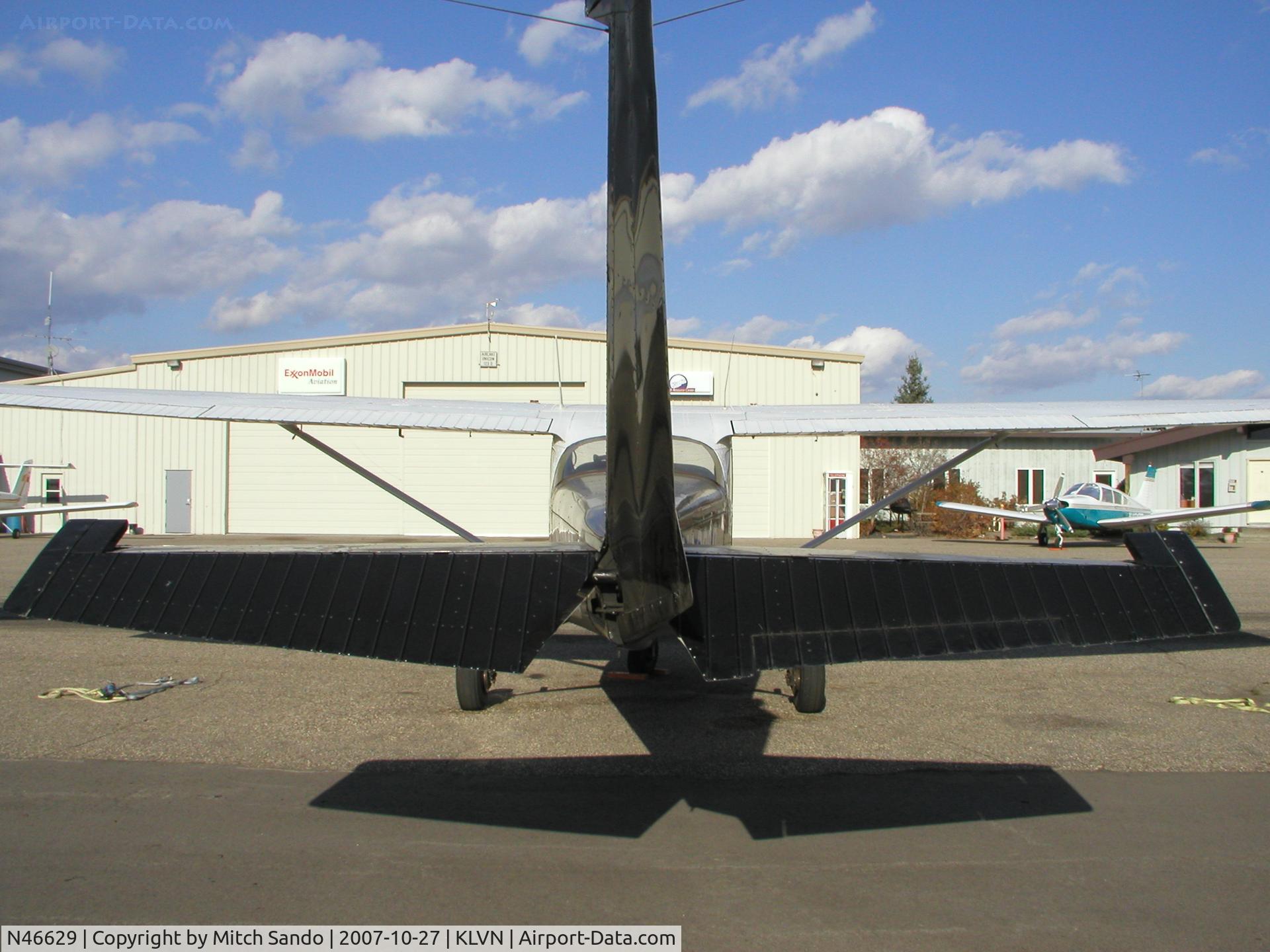 N46629, 1968 Cessna 172K Skyhawk C/N 17257394, Parked on the ramp at Airlake.