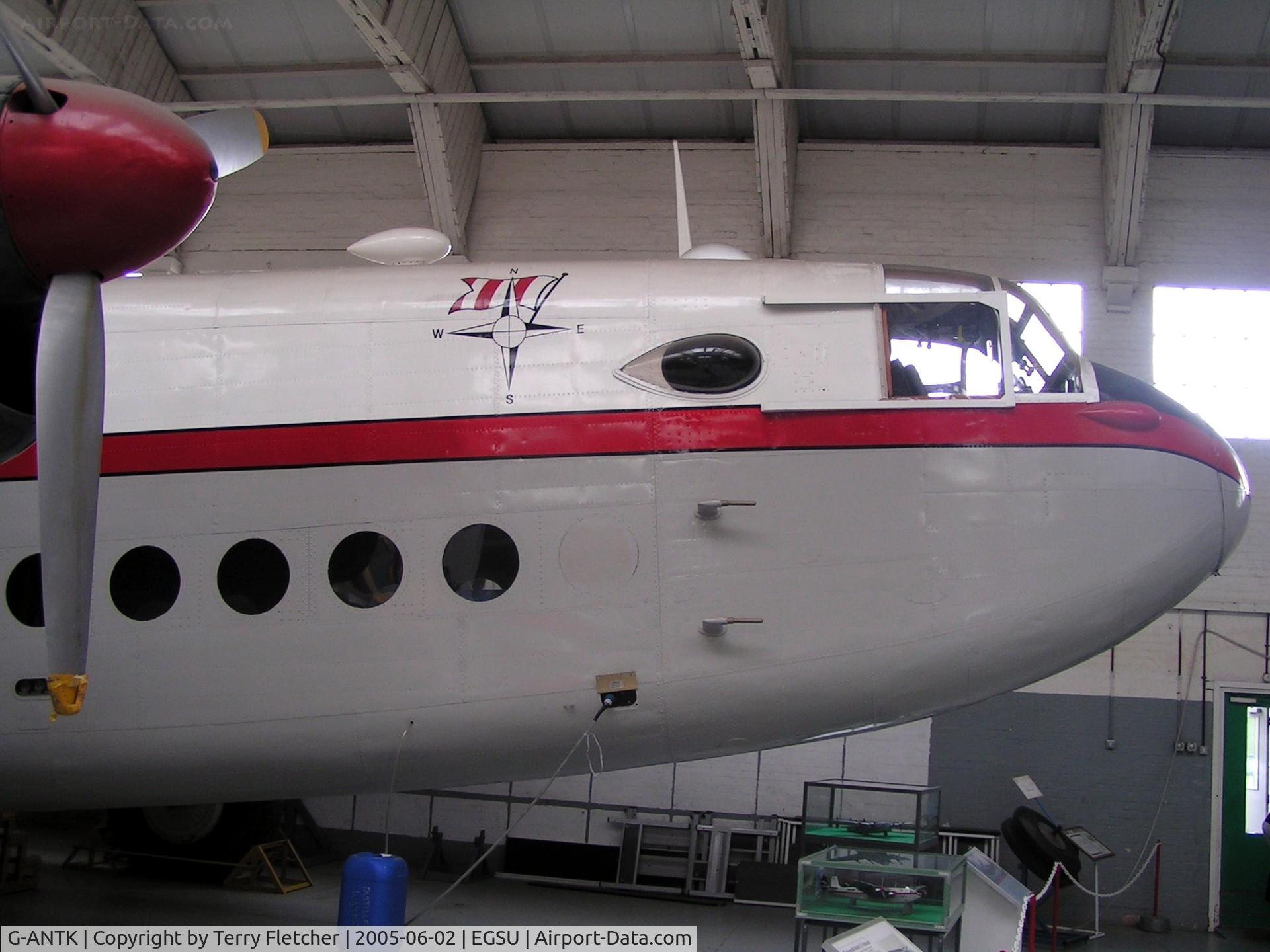 G-ANTK, 1946 Avro 685 YORK C1 C/N MW232, Avro York in Dan Air colours preserved at Duxford