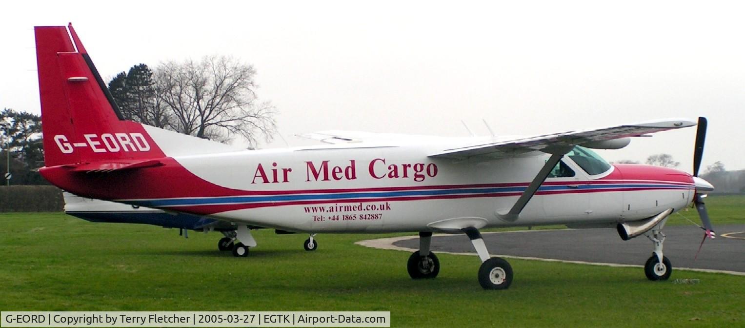G-EORD, 2002 Cessna 208B Grand Caravan C/N 208B0935, Air Med Caravan at Oxford Kidlington