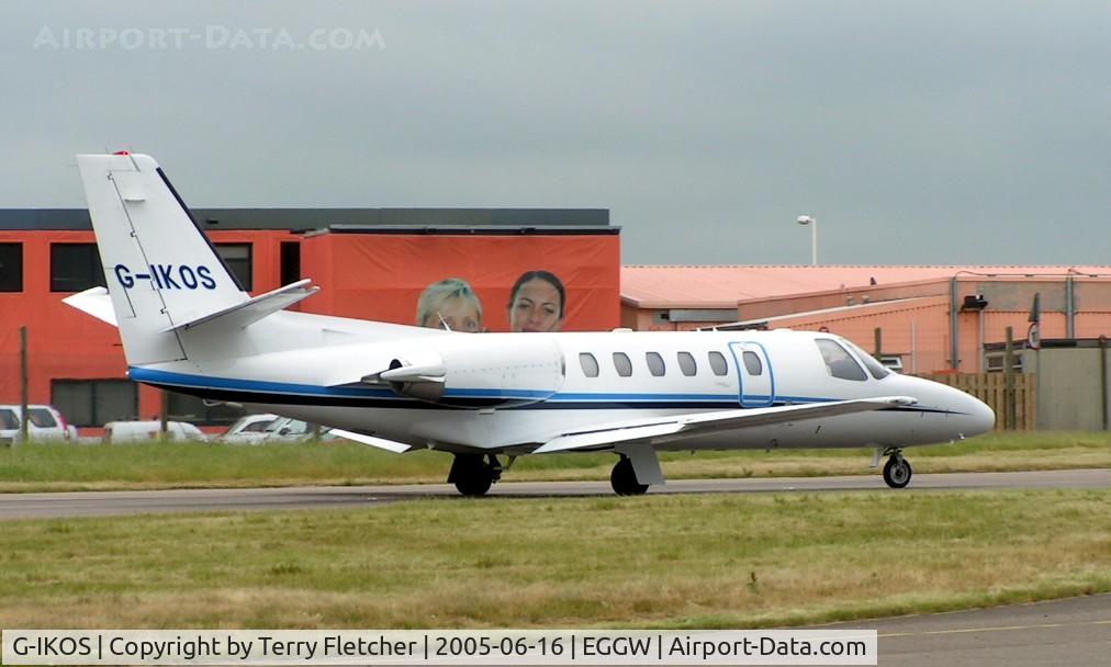 G-IKOS, 2001 Cessna 550 Citation Bravo C/N 550-0957, Cessna 550 at luton