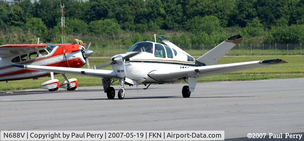 N688V, 1960 Beech M35 Bonanza C/N D-6393, To my delight, another V tail arrives