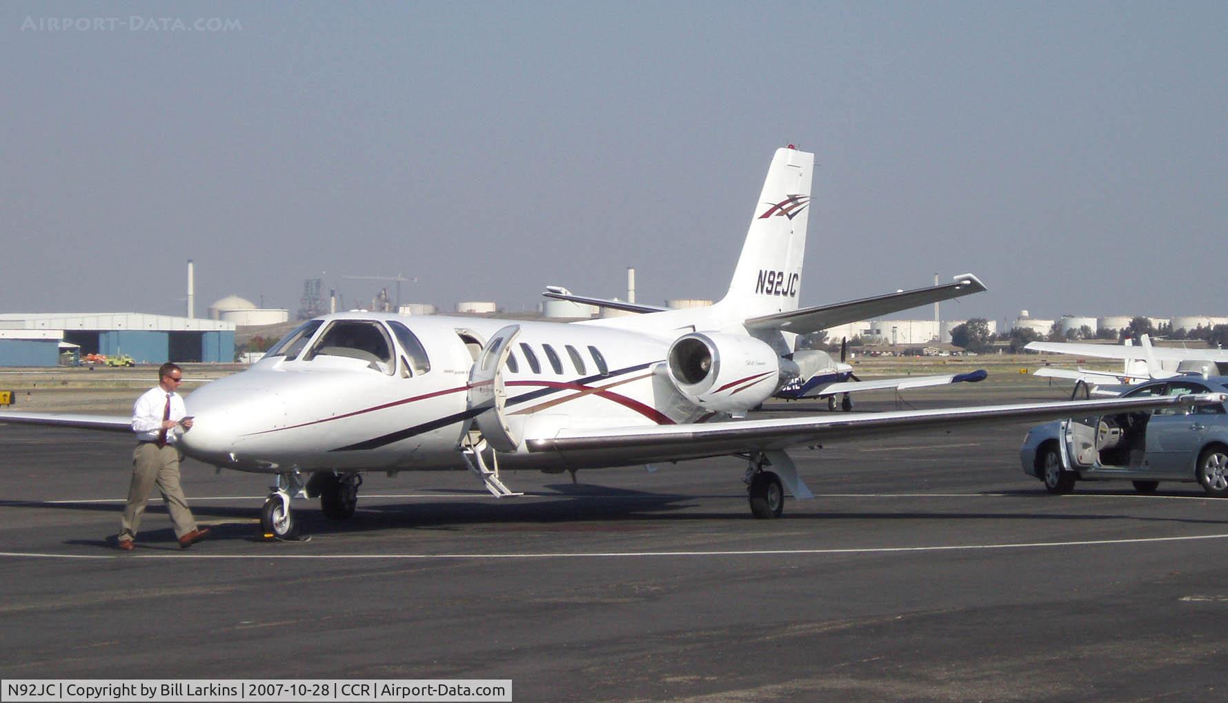 N92JC, 1999 Cessna S550 Citation IIS C/N S550-0115, Visitor from Nevada