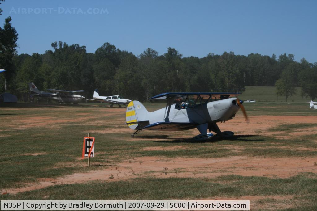 N35P, 1990 EAA Acro Sport I C/N 233, Taken at the 1st Annual Triple Tree Fly-In