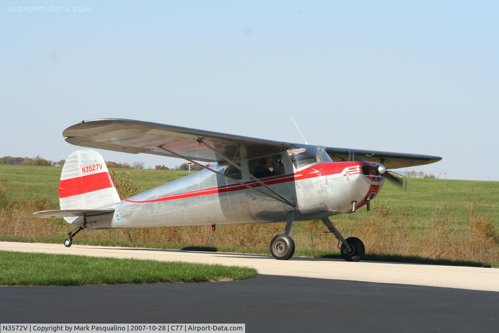 N3572V, 1948 Cessna 140 C/N 14955, Cessna 140