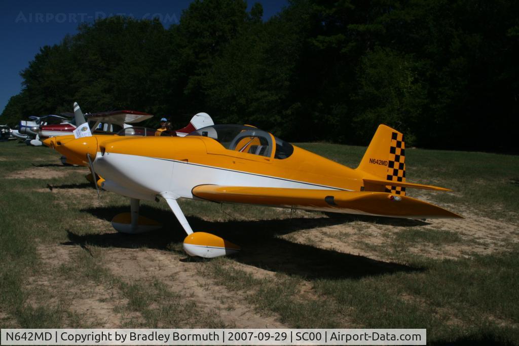 N642MD, 2006 Vans RV-6 C/N 20039, Taken at the 1st Annual Triple Tree Fly-In