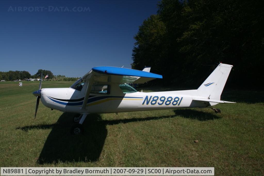N89881, 1978 Cessna 152 C/N 15282903, Taken at the 1st Annual Triple Tree Fly-In