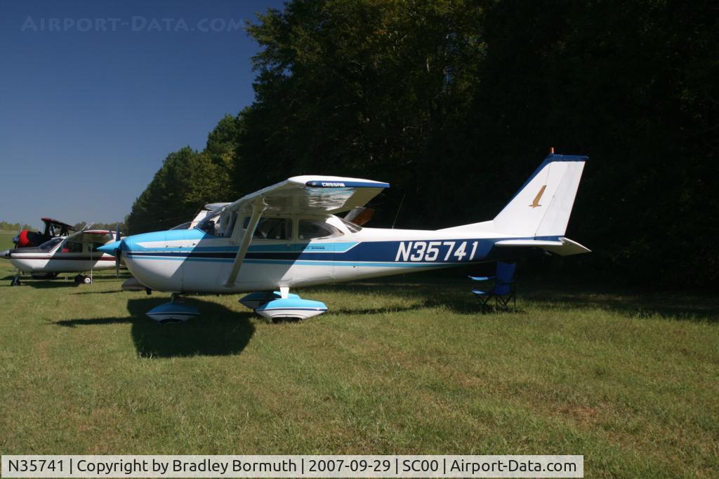 N35741, 1968 Cessna 172I C/N 17256945, Taken at the 1st Annual Triple Tree Fly-In