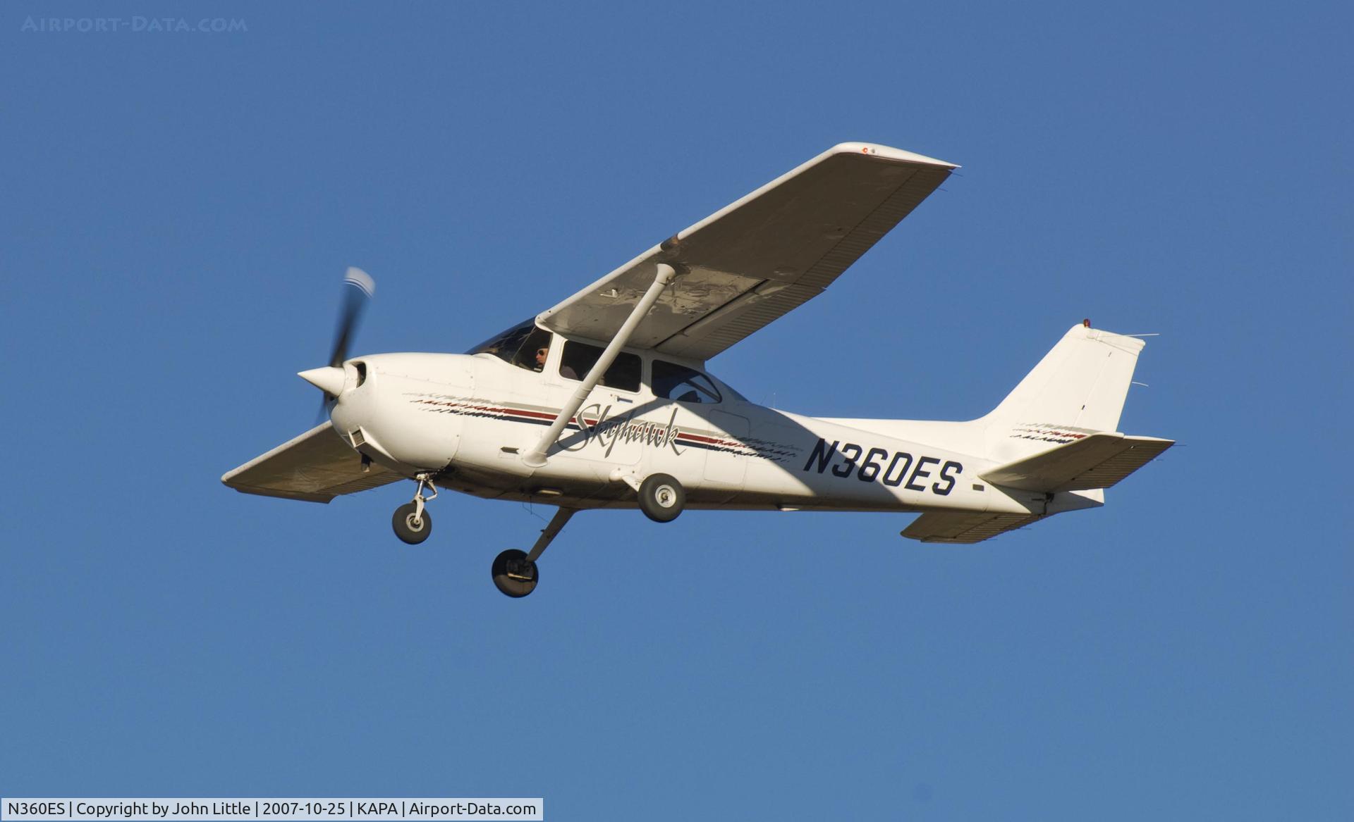 N360ES, 1997 Cessna 172R C/N 17280010, Sky 5 Approach to 17L