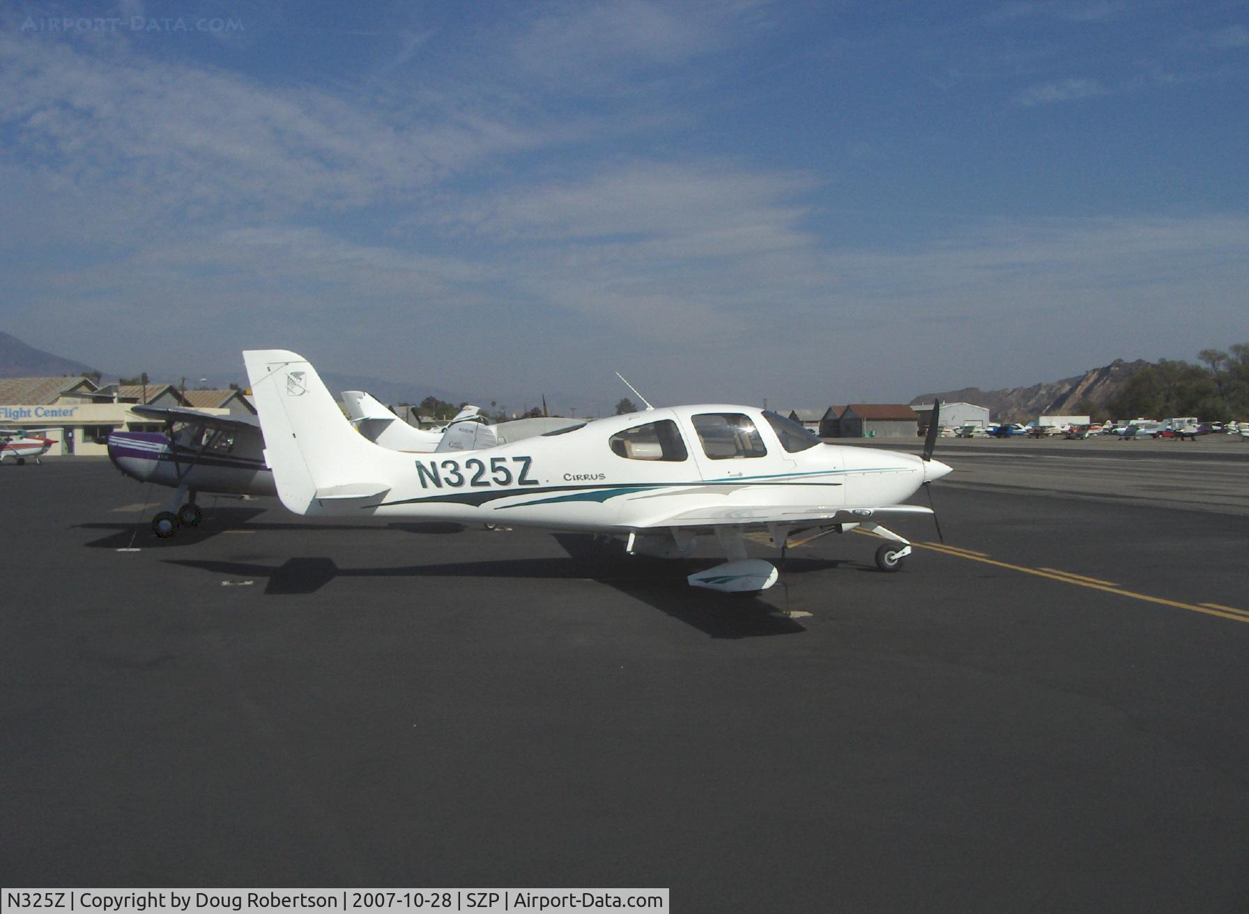 N325Z, 2004 Cirrus SR20 C/N 1407, 2004 Cirrus SR20, Contineantal IO-360-ES 200 Hp