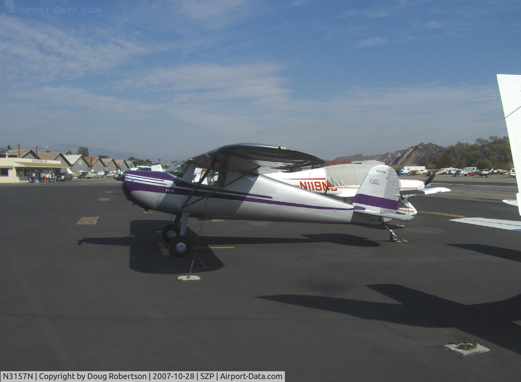 N3157N, 1947 Cessna 120 C/N 13415, 1947 Cessna 120, Continental C85 85 Hp