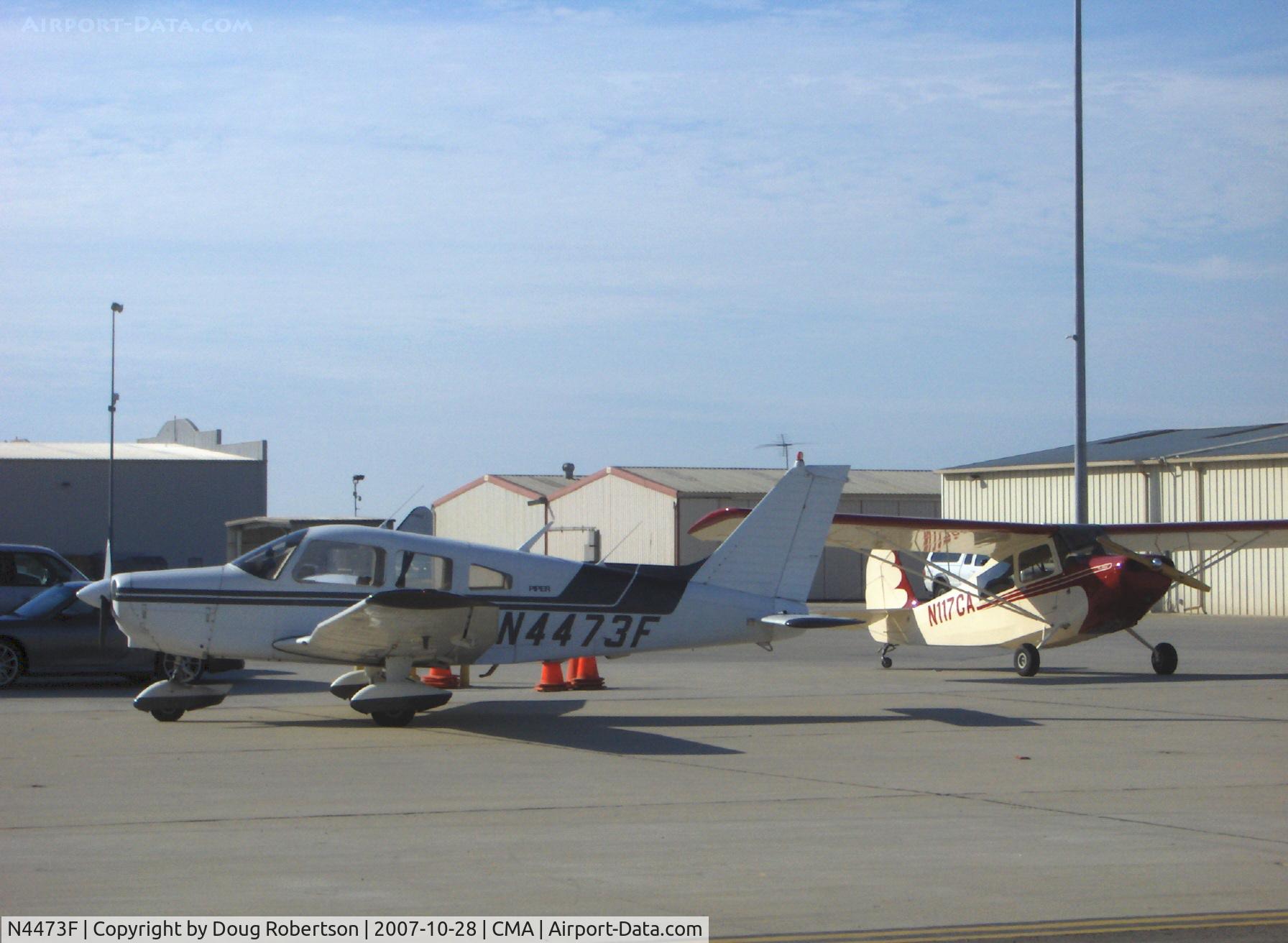 N4473F, 1976 Piper PA-28-151 C/N 28-7715035, 1976 Piper PA-28-151 WARRIOR, Lycoming  O-320-L2A 150 Hp