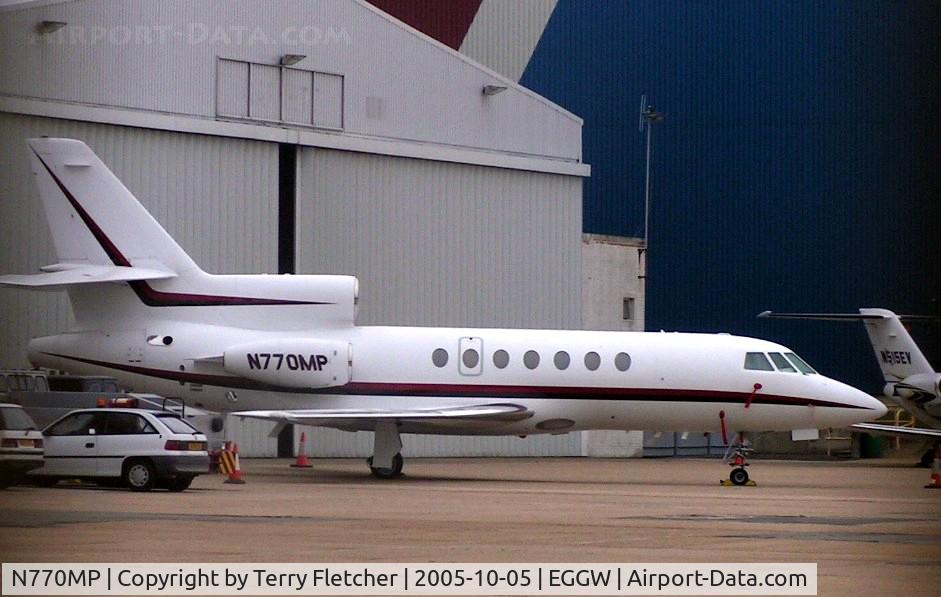 N770MP, 1999 Dassault Falcon 2000 C/N 99, These marks were previously worn on a Falcon 50