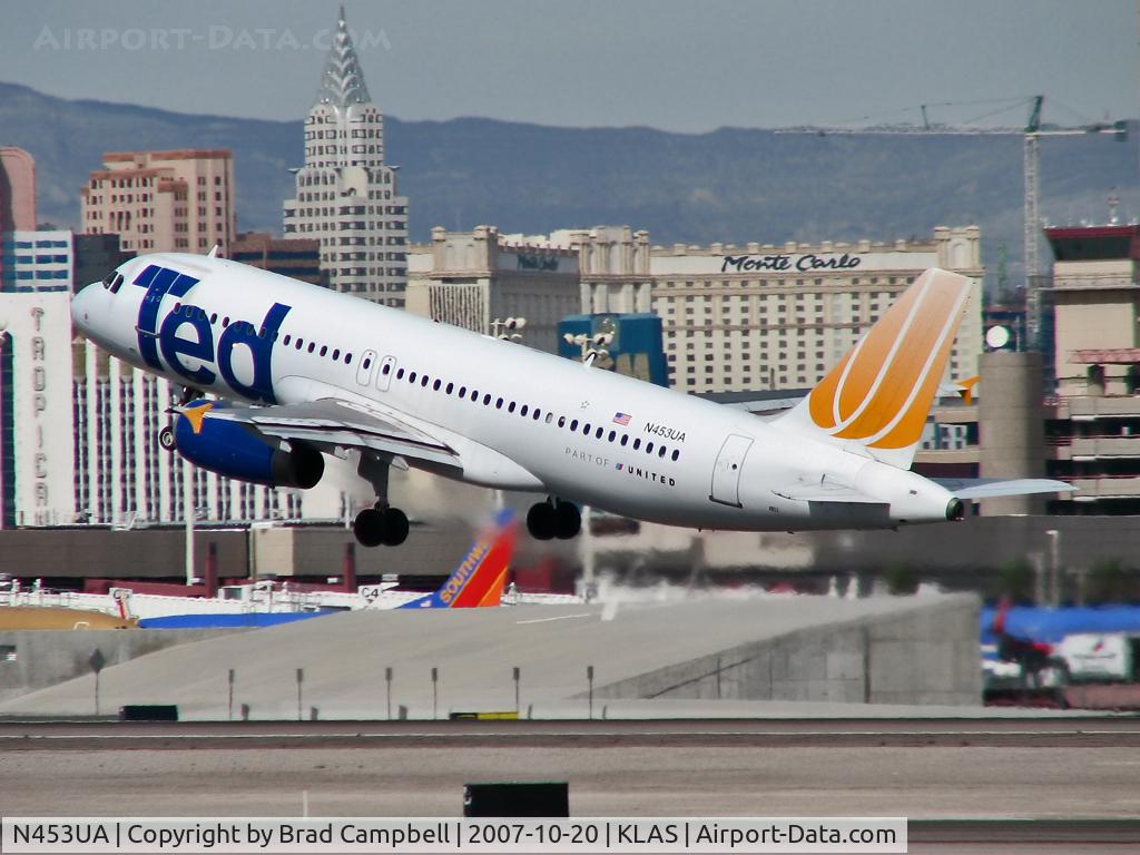 N453UA, 1999 Airbus A320-232 C/N 1001, Ted Airlines / 1999 Airbus Industrie A320-232