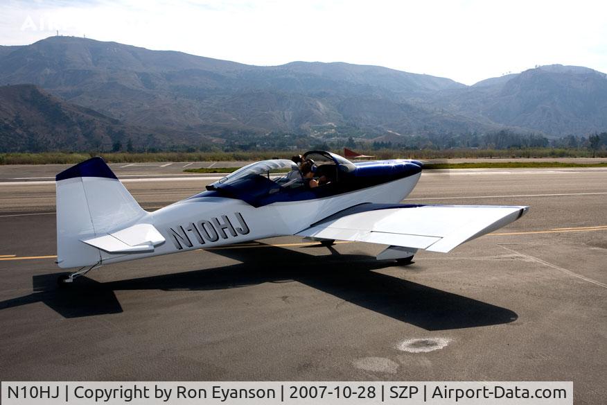 N10HJ, 2006 Vans RV-6 C/N 21622, RV6