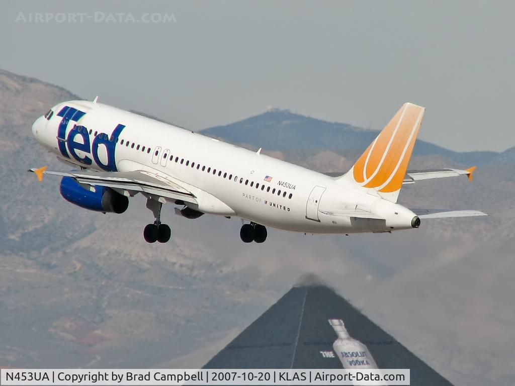 N453UA, 1999 Airbus A320-232 C/N 1001, Ted Airlines / 1999 Airbus Industrie A320-232