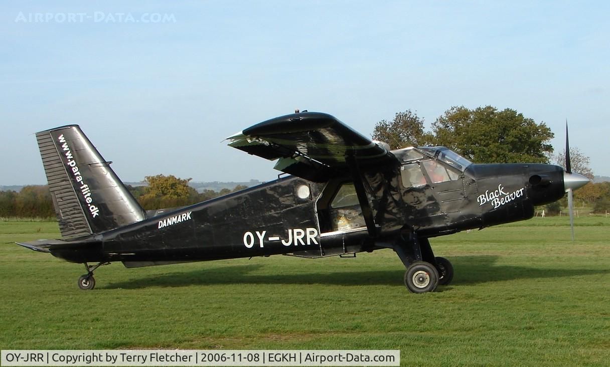 OY-JRR, 1966 De Havilland Canada DHC-2 Turbo Beaver Mk.3 C/N 1632TB18, Turbo Beaver - sadly destroyed in an accident a couple of months after this photo was taken